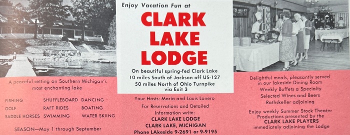 Pleasant View Hotel and Dance Pavillion - Old Ad From 1959 Playtime Guidebook (newer photo)